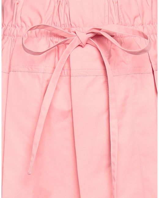 Jil Sander Pink Pants Cotton