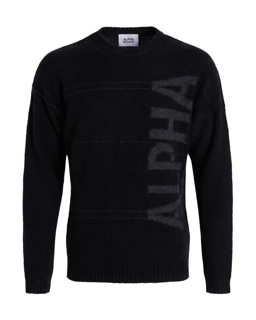 Alpha Studio Pullover in Blue für Herren