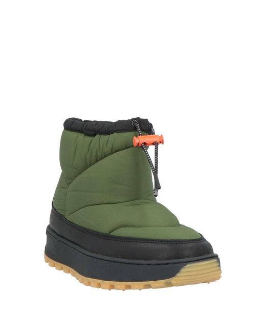 Date Green Ankle Boots