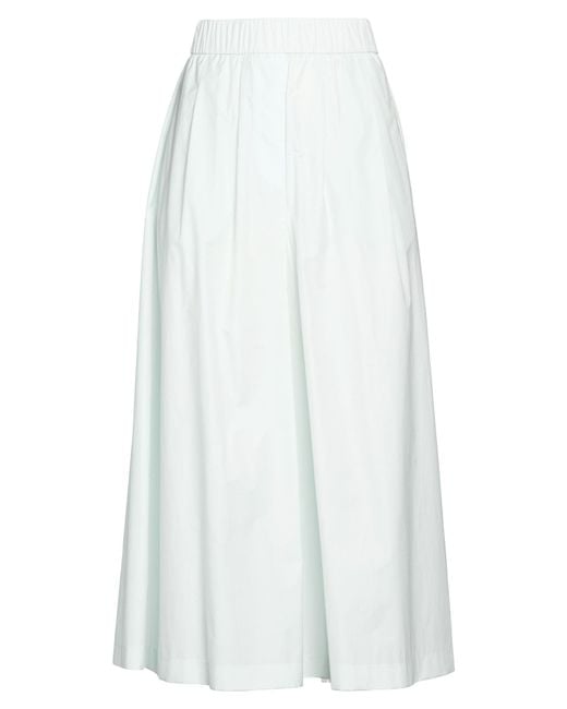 Peserico White Pants Cotton, Polyester