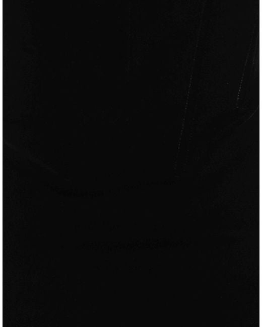 Sportmax Black Midi Dress Polyester, Elastane