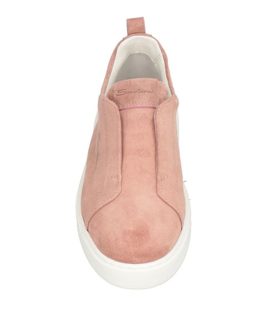 Santoni Pink Trainers