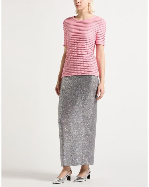 Ermanno Scervino Pink Sweater Cotton, Polyamide