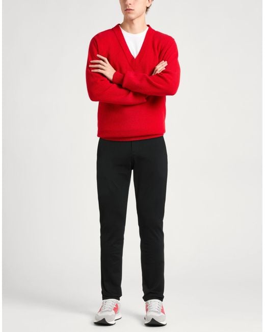 Dondup Black Trouser for men
