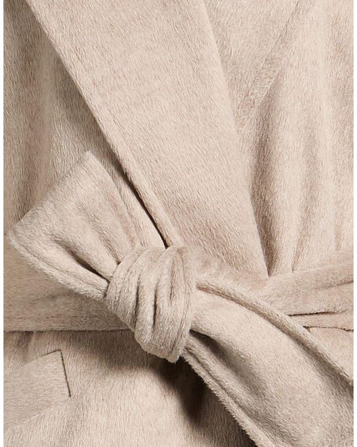 Please Natural Coat Polyester, Viscose