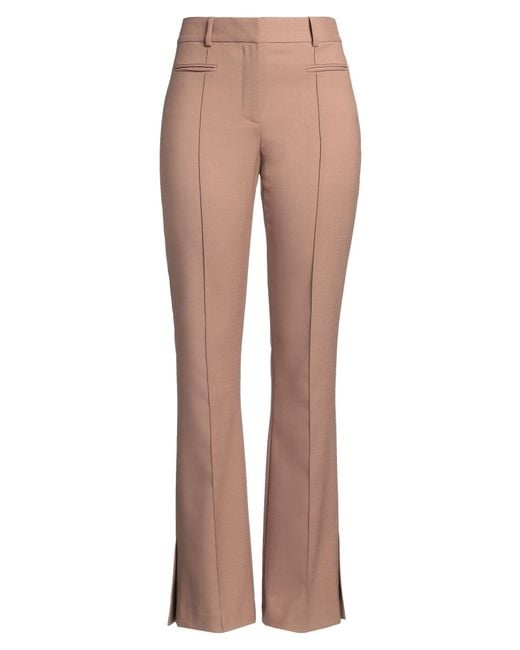 Helmut Lang Natural Pants Polyester, Virgin Wool, Elastane