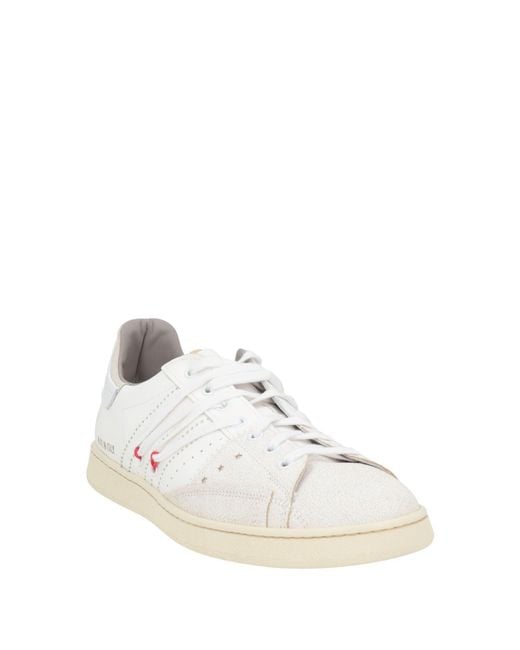 HIDNANDER White Sneakers Leather for men