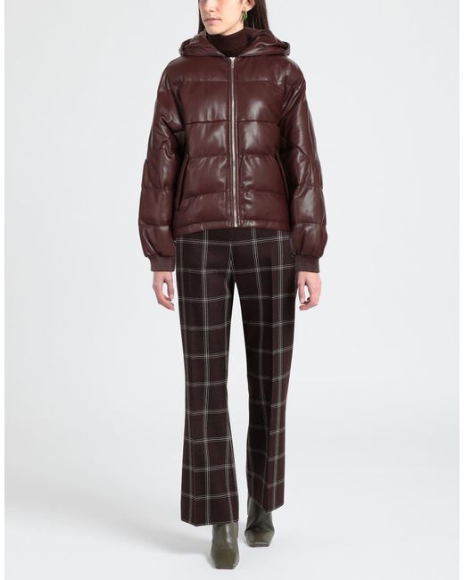 Pinko Brown Down Jacket