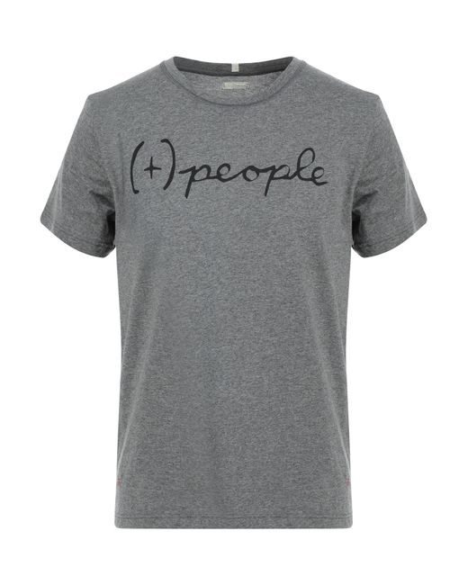 People Gray T-shirt for men