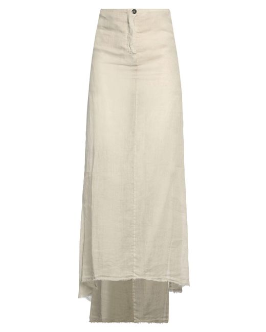Masnada White Maxi Skirt