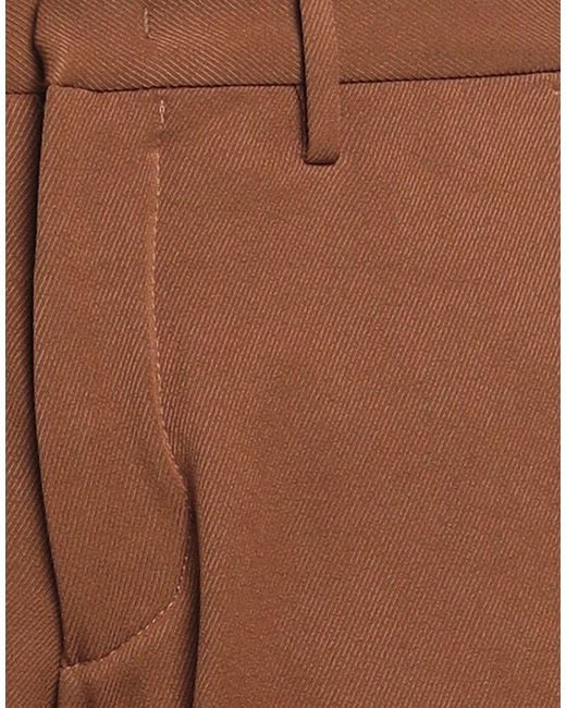 AT.P.CO Brown Pants Polyester, Wool, Elastane for men