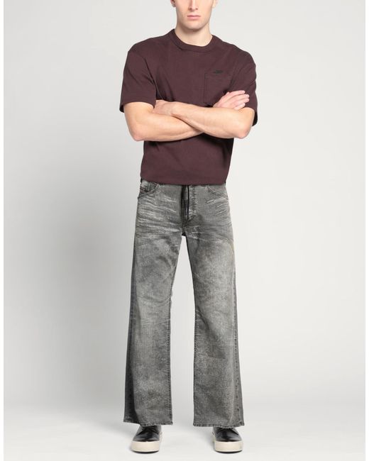 DIESEL Gray Jeans for men