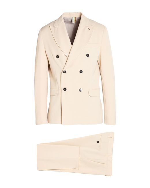 OVER/D Natural Suit Polyester, Viscose, Elastane for men