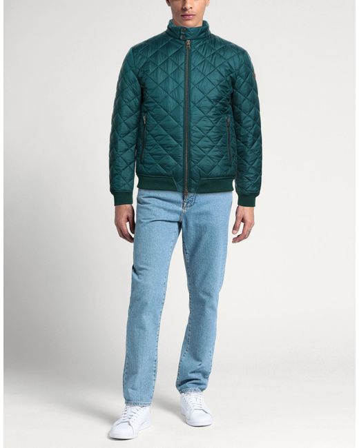 Husky Green Puffers for men