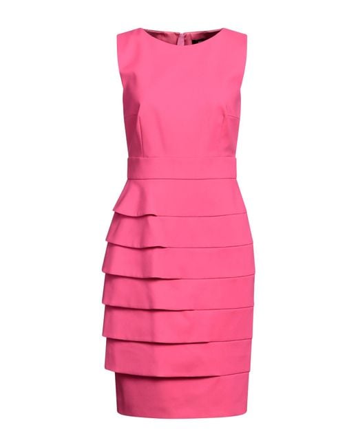 Paule Ka Pink Mini Dress
