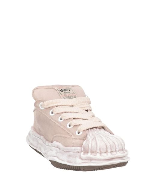 Maison Mihara Yasuhiro Pink Trainers for men