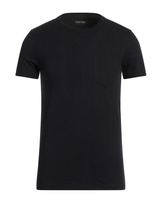 T-shirt di Tom Ford in Black da Uomo