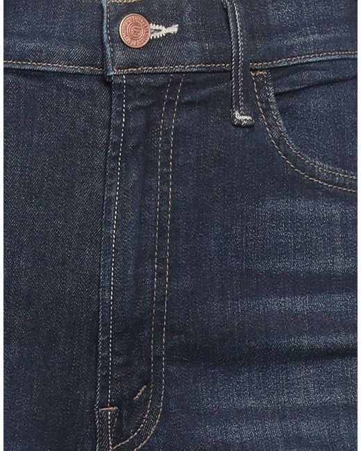 Mother Blue Jeans Cotton, Polyester, Elastane
