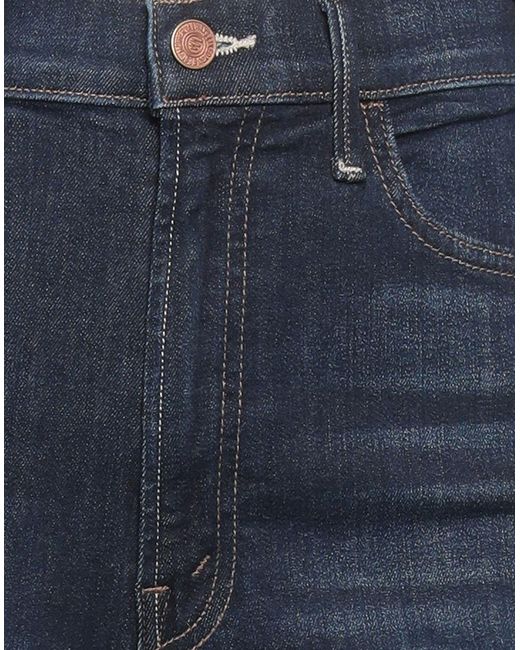 Mother Blue Jeans Cotton, Polyester, Elastane