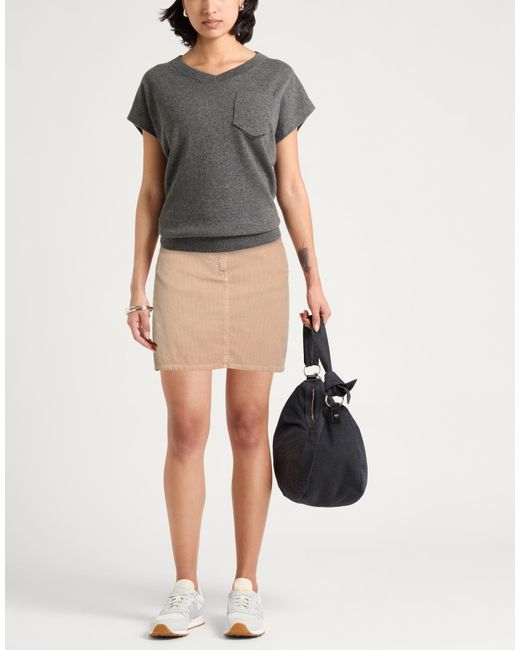Peserico Natural Mini Skirts