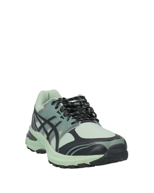 Asics Green Sneakers Textile Fibers for men