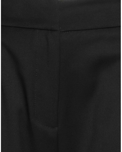 Cristinaeffe Black Pants Polyester, Viscose, Elastane