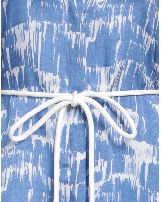 Peserico Blue Midi Dress