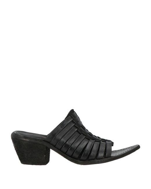 Fauzian Jeunesse Black Sandals Leather
