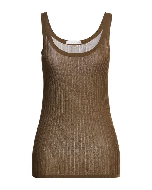 Helmut Lang Brown Tops