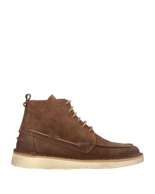 Dondup Brown Ankle Boots for men