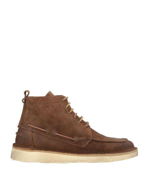 Dondup Brown Ankle Boots for men