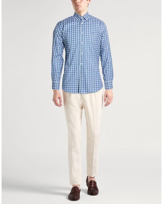 Paul & Shark Blue Shirt for men