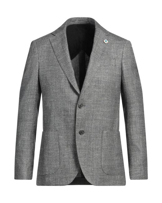 Lardini Gray Blazer for men