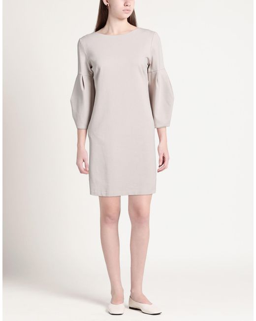 Camicettasnob Natural Mini Dress