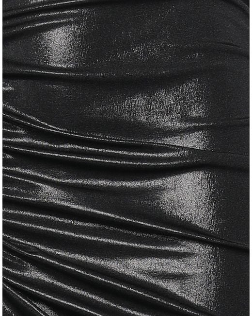 Pinko Black Mini Skirt Polyester, Elastane