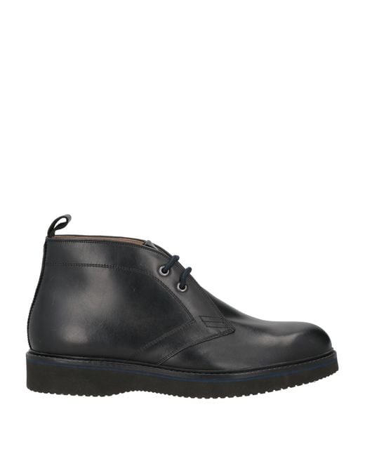 Ted Baker Black Ankle Boots Leather for men