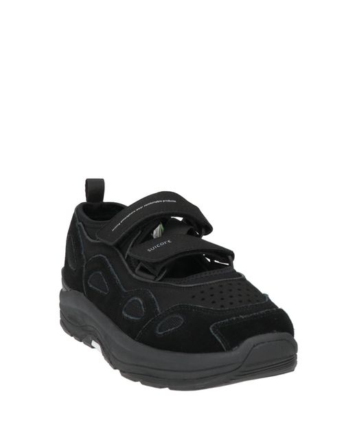 Suicoke Black Ballet Flats