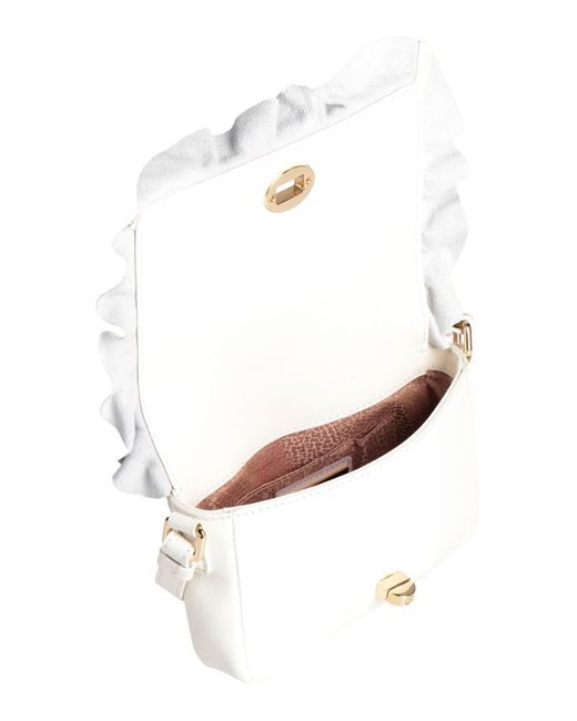 Borse A Tracolla di Borbonese in White
