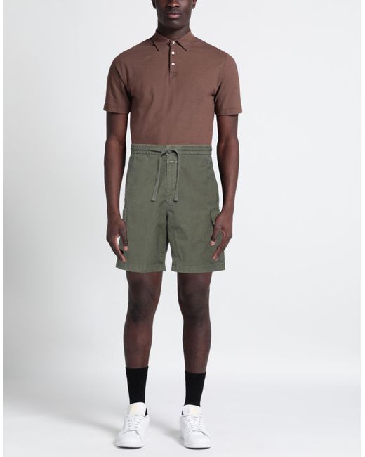 Closed Green Shorts & Bermuda Shorts for men