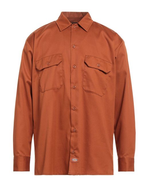Dickies Orange Shirt for men