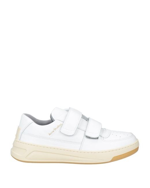 Acne White Trainers for men
