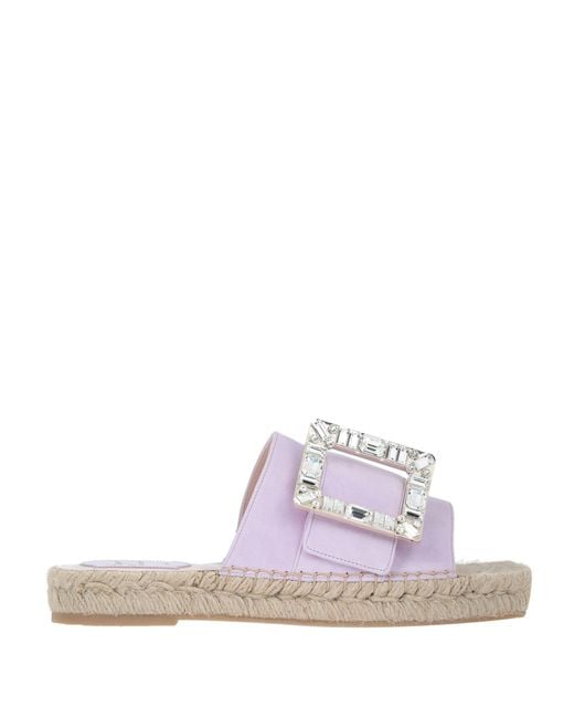 Roger Vivier White Espadrilles