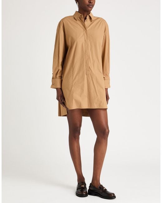 Max Mara Natural Mini Dresses