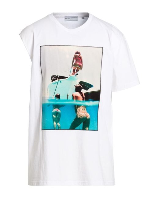 BASTILLE RIVE DROITE White T-Shirt Cotton for men
