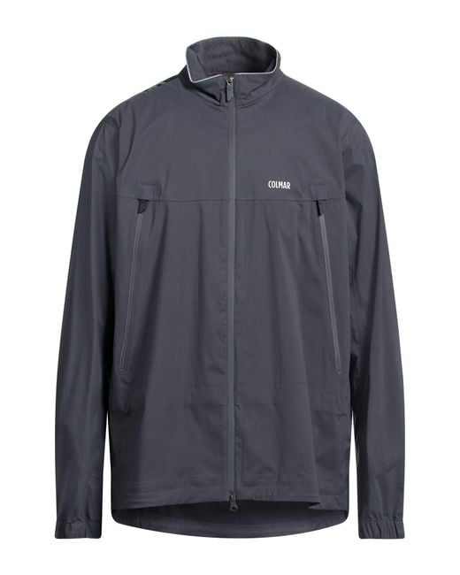 Colmar Blue Charcoal Jacket Polyamide, Elastane for men