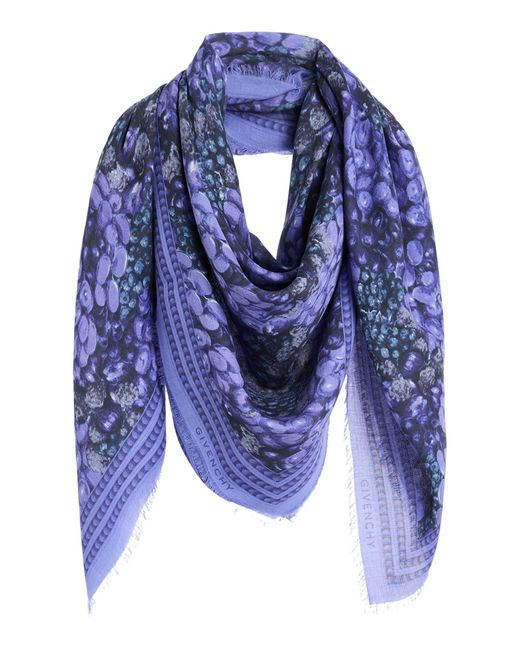 Givenchy Blue Scarf
