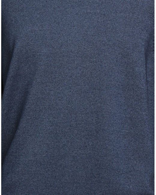 Tagliatore Blue Turtleneck for men