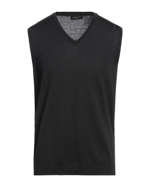 Pullover Roberto Collina pour homme en coloris Black