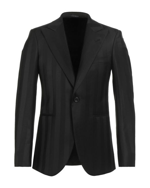 Emporio Armani Black Blazer for men