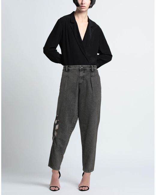 Rebel Queen Gray Jeans